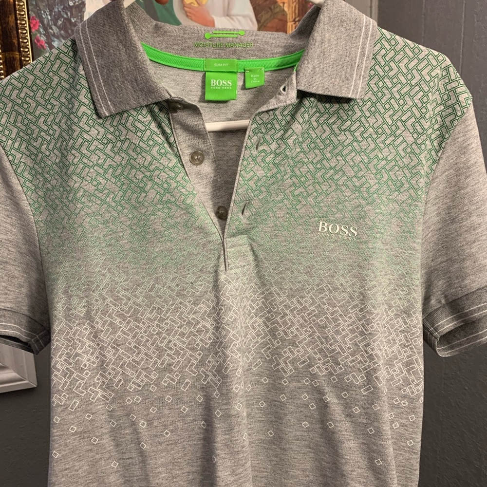 Hugo Boss Stacker Print Polo